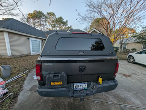 Canopée en aluminium pour camionnette <span class=keywords><strong>DODGE</strong></span> <span class=keywords><strong>RAM</strong></span> 6.4FT Waterproof Anti-Rust Smart Cap <span class=keywords><strong>Heavy</strong></span>-<span class=keywords><strong>Duty</strong></span> Truck Bed Camper Shell Hardtop Topper GMC - Product Image 4