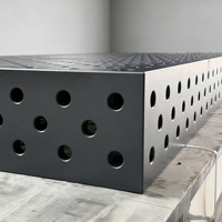 Nouvelle plateforme de soudage flexible tridimensionnelle en fonte D16 avec plaque de soudage et station de brasage pour robot de travail