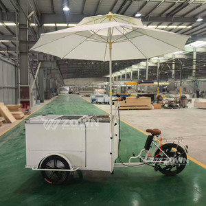 Remorque de chariot alimentaire électrique ZOWN avec parasol pour utilisation en extérieur - Product Image 5