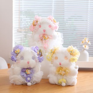 ตุ๊กตากระต่ายสไตล์โลลิต้า งานฝีมือประณีต น่ารัก สีชมพู ของเล่นตุ๊กตาสำหรับเด็กผู้หญิง ของขวัญวันเกิด วันวาเลนไทน์ ขายส่ง - Product Image 1