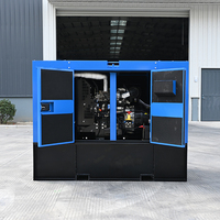 Generador diésel silencioso con cabina, motor Perkins de 30 kVA 24 kW, alternador Stamford, con certificación EPA.