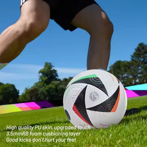 סיטונאי כדורגל איכותי מותאם אישית כדורגל כדורגל כדורגל מקצועי עבור משחק חיצוני - Product Image 5