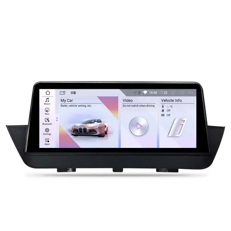 YZG Android Auto inalámbrico unidad de actualización 8 Core Carplay después del mercado Radio Android Monitor de Audio de coche para BMW X1 E84 2009 -2015
