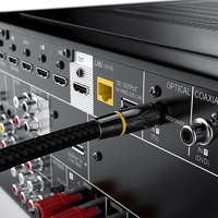 Kabel Audio Serat Optik, Speaker Audio DVD TV SPDIF Serat Optik, Kabel Serat Optik Audio Digital Toslink