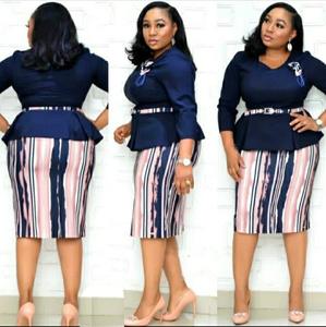 Nuevo Vestido <span class=keywords><strong>de</strong></span> Trabajo para <span class=keywords><strong>Mujer</strong></span> Talla Grande 6XL, Trajes <span class=keywords><strong>de</strong></span> <span class=keywords><strong>Mujer</strong></span>, Vestidos Elegantes <span class=keywords><strong>de</strong></span> Oficina con Cinturón - Product Image 4