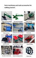 Tracteur à main, 8, 10, 12, 15, 18 ou 20hp, moteur Diesel, 2 roues, promotion directe depuis l'usine