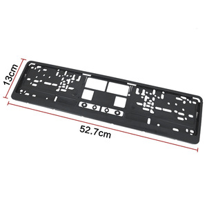 Vendite calde europa targhe cornici PP superficie targa auto telaio decorazione personalizzata targa telaio - Product Image 2