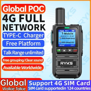 Walkkies Talkies 4G Walkie Talkie 5000Km Radio de dos vías Set inalámbrico al aire libre No para Zello Baofeng Uv 5R Quansheng - Product Image 4