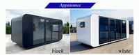 Cabine Apple préfabriquée modulaire extensible en acier, bureau portable pour villa, hôtel, entrepôt, atelier (20ft/40ft moderne)
