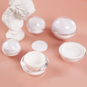 Chăm sóc da sang trọng container Acrylic vẻ đẹp gói thiết kế 15g 30g 50g hình cầu Kem <span class=keywords><strong>Jar</strong></span> - Product Image 3