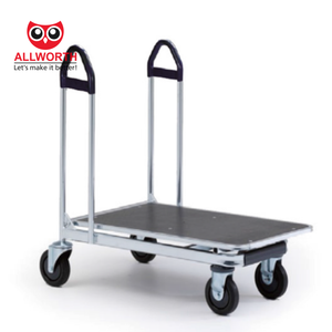 Factory Supply Warehouse Utility 300KG <strong>Folding</strong> With Wheels Cargo Platform <strong>Trolley</strong> - Product Image 2