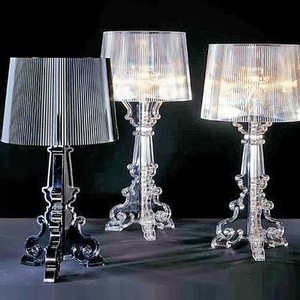 Lámpara de Mesa Estilo Barroco Bourgie, Acrílico, E27, LED, 220V, con Interruptor, para Sala de Estar, Dormitorio, Estudio, Mesita de Noche - Product Image 1