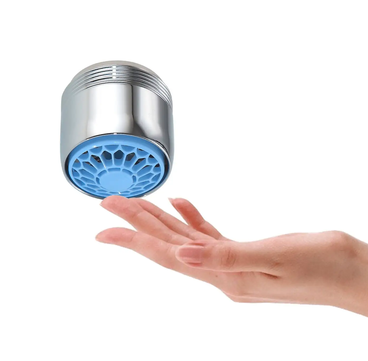 Krom musluk havalandırıcı su tasarrufu mutfak banyo musluk aksesuarları su tasarrufu dokunun havalandırıcı