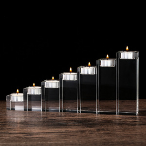 <span class=keywords><strong>Chandelier</strong></span> en <span class=keywords><strong>cristal</strong></span> transparent pour <span class=keywords><strong>d</strong></span>îner aux chandelles, <span class=keywords><strong>d</strong></span>écoration <span class=keywords><strong>d</strong></span>'intérieur - Product Image 1