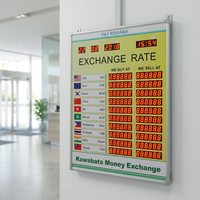 Tablero de Visualización del Tipo de Cambio, Tablero Electrónico del Tipo de Cambio, Tipo de Cambio de Divisas