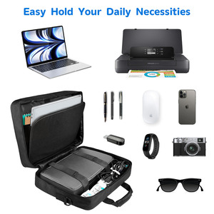 Portable Printer And Laptop Storage Bag Oxford Material Minimalist Design For Travel With Protection Features - Product Image 3