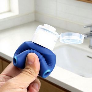 Silicone Four-Piece Cosmetic Set in <b>Bottles</b> Eco-Friendly 4-in-1 Travel Set with Leak-Proof and Soft Design - Product Image 3
