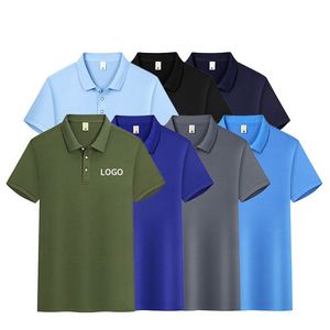 เสื้อโปโล Cool Touch 200 กรัม โพลีเอสเตอร์ แห้งเร็ว สำหรับทุกเพศ เหมาะสำหรับตกปลา ชุดยูนิฟอร์ม ควบคุมความชื้น ไม่ยับ รับสั่งทำแบบ Dye Sublimation - Product Image 3