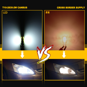 Jiachi หลอดไฟ LED CANbus T10สว่างจ้าชิป LED 147 194 2825 2835 2SMD ลิ่มไฟจอดรถ Dc12V ไฟตัดหมอก - Product Image 3