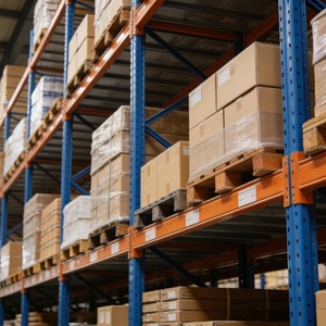 Automatic Pallet <b>Racking</b> Machine with PLC Control Gearbox Engine Pump & Bearing for Changeable Pallet Rack Forming - Product Image 6