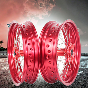 <span class=keywords><strong>Prix</strong></span> d'usine Jantes de moto Supermoto pour Honda CR/<span class=keywords><strong>CRF</strong></span>/<span class=keywords><strong>CRF</strong></span>-X <span class=keywords><strong>125</strong></span>/250/450 2003-2025 Nouvelle jante arrière de moto en alliage d'aluminium CNC - Product Image 1