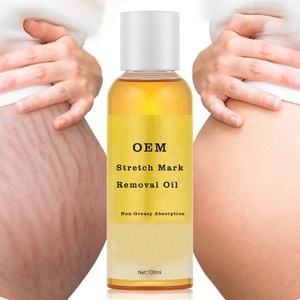 Huile anti-vergetures OEM - Huile corporelle anti-vergetures pour la grossesse, la réparation des cicatrices et l'élasticité de la peau, formule naturelle et végétalienne - Product Image 1