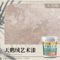 Peinture murale intérieure acrylique à base d'eau de haute qualité fournie par le fabricant pour les peintures de salon