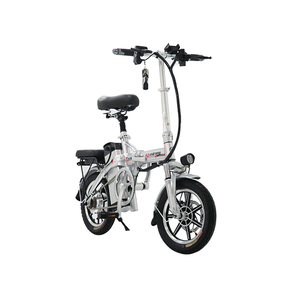 Bicicleta Eléctrica Superligera de 48V 500W, Bicicleta Plegable de 14 Pulgadas con Batería Oculta Integrada, Alcance de 60 km por Carga - Product Image 2