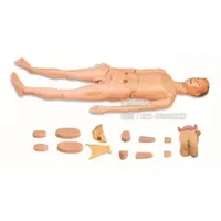 Maniquí de Enfermería Avanzado para Adultos ADA-H130A |   Simulador de Paciente de Tamaño Real, Modelo de Enseñanza de Ciencias Médicas de Alta Fidelidad, Material de PVC