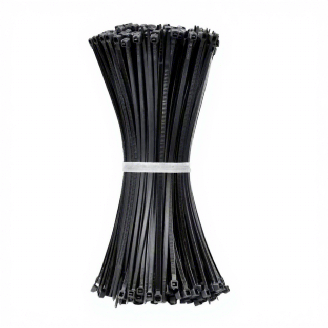 Free Sample Nylon66 Self-Locking Cable Ties Custom Plastic Seal Tool Manufacturer 100pcs 12*400mm Plastic Zip Ties