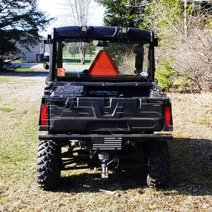 ANT5PPE SMV Hoja de aluminio reflectante Placa de marcado trasero de grado de diamante <span class=keywords><strong>Señal</strong></span> triangular <span class=keywords><strong>para</strong></span> uso en exteriores <span class=keywords><strong>Señal</strong></span> de vehículo de movimiento lento - Product Image 3