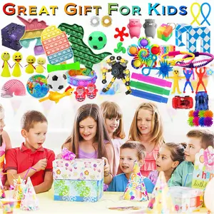 2023 New Arrivals Fidget Toys Set Stress Relief Small Mini Bulk Toy 72 PCs Fidget Toys Pack Party Favors For Kids Adults