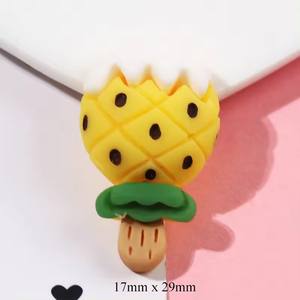 <span class=keywords><strong>2022</strong></span> nuevo estilo lindo pintado a mano fruta <span class=keywords><strong>y</strong></span> <span class=keywords><strong>helado</strong></span> diseño cabujones de resina con parte posterior plana accesorios DIY para decoración de recuerdo - Product Image 5