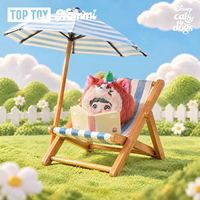 Officiel TOPTOY Nommi Cat Diary Plush Bag Charm Blind Box avec sac bandoulière pour les amoureux des chats