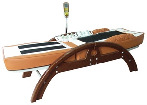 Masseur de lit de thérapie de rouleau de <span class=keywords><strong>jade</strong></span> de <span class=keywords><strong>pierre</strong></span> chaude - Product Image 2