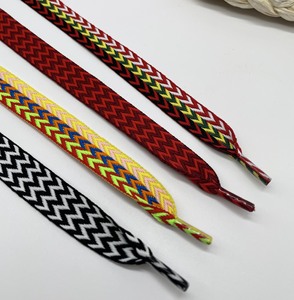 Couleurs Polyester <span class=keywords><strong>Lacets</strong></span> Ethnique Polyester Cordon pour Sweat À Capuche Cordon 1.5 <span class=keywords><strong>cm</strong></span> Ethnique Plat Cordon - Product Image 6
