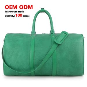 กระเป๋าเดินทางหนัง PU แฟชั่นสำหรับผู้ชาย  แบบถือ  ใส่ของได้เยอะ  ออกแบบใหม่  พร้อมโลโก้สั่งทำฟรี  ใช้ได้ทั้งออกกำลังกาย  ท่องเที่ยว  ค้างคืน  พกพาสะดวก - Product Image 2