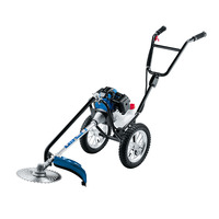 Débroussailleuse à essence 2 temps 5200 bonne qualité 52cc tondeuse à gazon