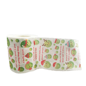 <span class=keywords><strong>Papel</strong></span> Higiénico Navideño Personalizado con Impresión a Color, Interesante, Degradable, Desechable, Rollo, Suministros para el Hogar - Product Image 3