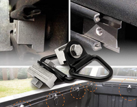 Écrous à fente triangulaires en V pour plateau de camionnette Toyota Tacoma Tundra, adaptés sur mesure