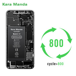 卡拉曼达新款800循环高容量电池适用于iPhone 15电池适用于iPhone 6s 7 8 11 12 13 14 15 Pro Max迷你电池 - Product Image 2