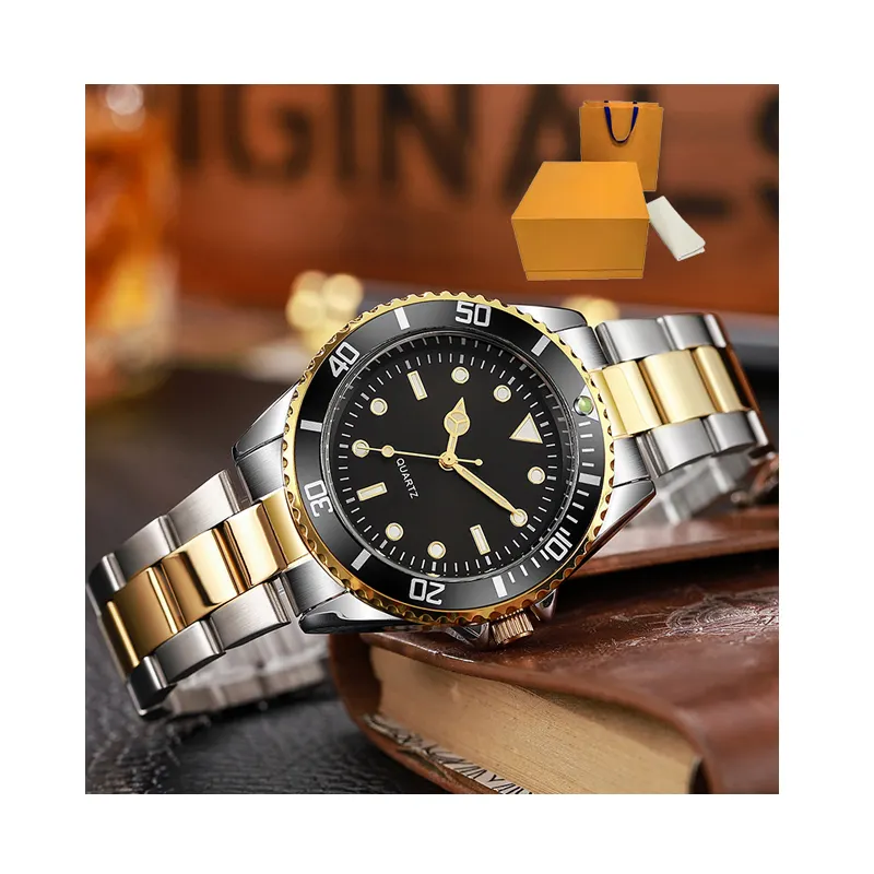 2024 New custom logo mechanical watch PU leather waterproof circular rectangular watch gift box men's and women's premium watch