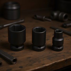 Jeu de clés à douille à chocs Fervi, 3 pièces, métriques, à embout hexagonal - Product Image 3