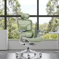 Siège de bureau moderne de luxe 4D accoudoir à tringlerie système de soutien lombaire 3D design pivotant chaise de bureau ergonomique Silla