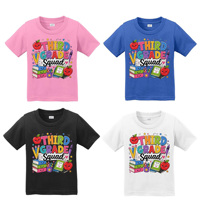 Transfert DTF Prêt à Presser pour T-shirt Scolaire Personnalisé – Design Spirituel Scolaire – Impression de T-shirts Personnalisés