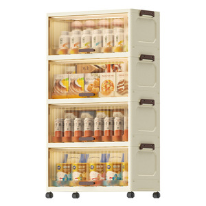 Armoire <span class=keywords><strong>de</strong></span> <span class=keywords><strong>rangement</strong></span> pliable moderne en PP à 5 niveaux avec design durable, boîte <span class=keywords><strong>de</strong></span> <span class=keywords><strong>rangement</strong></span> pliable <span class=keywords><strong>pour</strong></span> <span class=keywords><strong>jouets</strong></span> d'enfants - Product Image 5