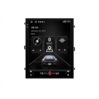 Écran vertical IPS 97 pouces transfrontalier, système de navigation Android universel, commande centrale pour téléphone portable