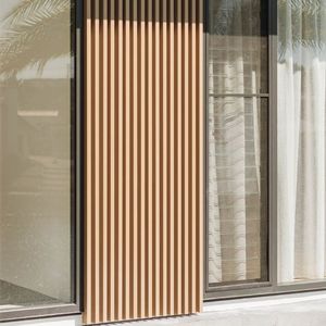 Revêtement mural extérieur en lambris imitation bois en aluminium - Product Image 2