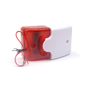 Mini sirène <span class=keywords><strong>de</strong></span> sécurité 12V filaire, sirène stroboscopique, lumière LED rouge clignotante <span class=keywords><strong>et</strong></span> son, sirène d'alarme <span class=keywords><strong>de</strong></span> sécurité avec lumière stroboscopique - Product Image 5