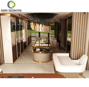 ตู้โชว์นาฬิกาสแตนเลสคุณภาพสูงสำหรับการออกแบบร้านนาฬิกาสุดหรู - Product Image 2